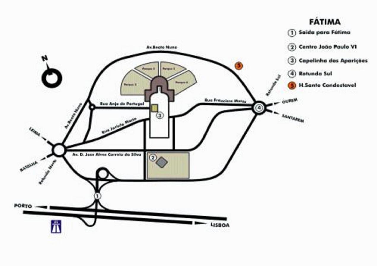 Hotel Santo Condestavel Fátima Exteriér fotografie